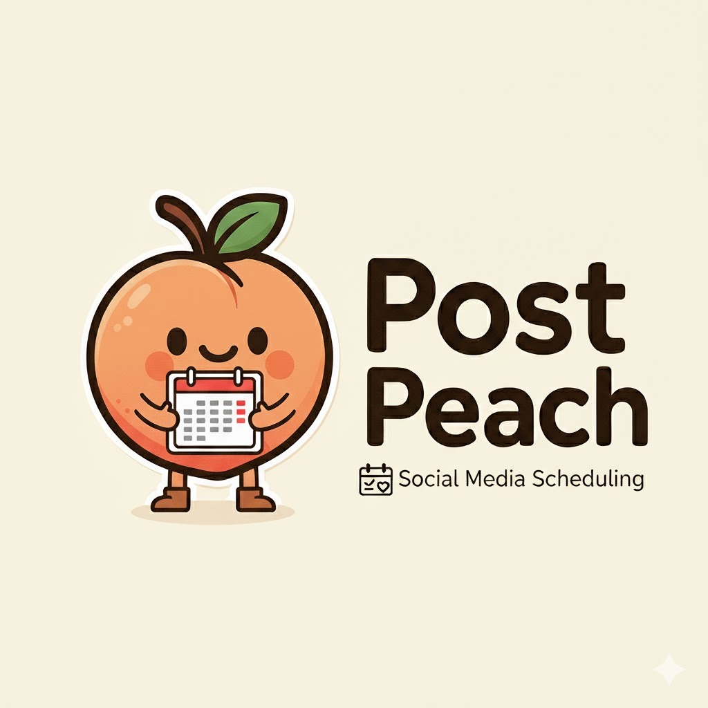 Post Peach Mascot